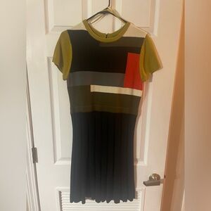 Vince Camuto Multicolor Knit Dress